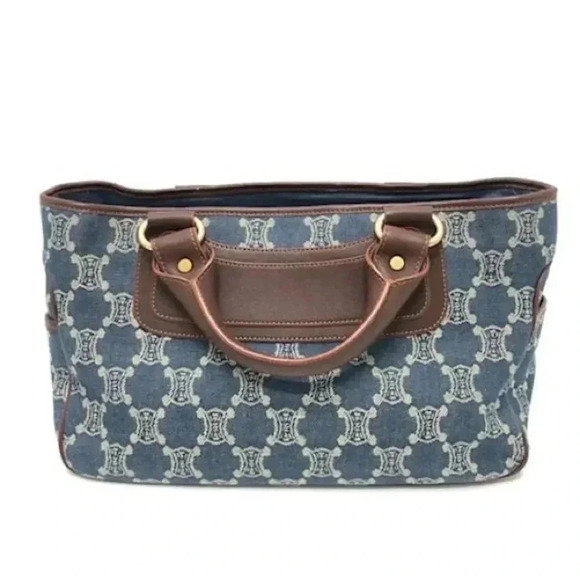 Celine Boogie Bag Denim and Leather Excellent Condirion - Picture 4 of 15